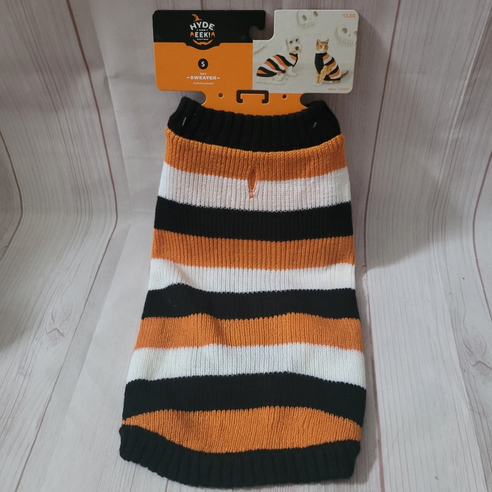 Halloween Pet Sweater Dog or Cat New Size S